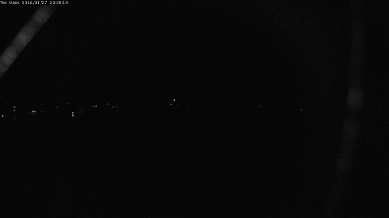 Lake Travis webcam, January 27, 2016 10:35 PM CT
