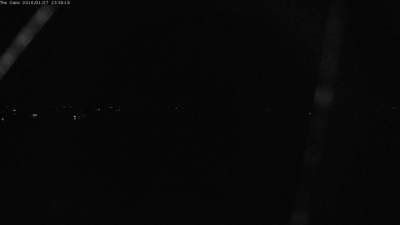 Lake Travis webcam, January 27, 2016 10:45 PM CT
