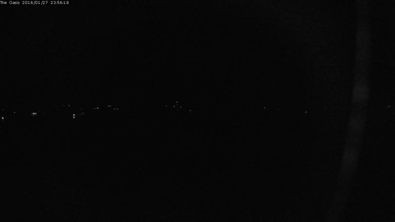 Lake Travis webcam, January 27, 2016 11:00 PM CT