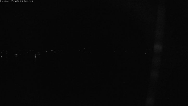 Lake Travis webcam, January 27, 2016 11:20 PM CT