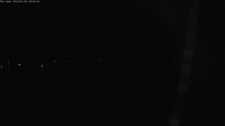 Lake Travis webcam, January 27, 2016 11:30 PM CT