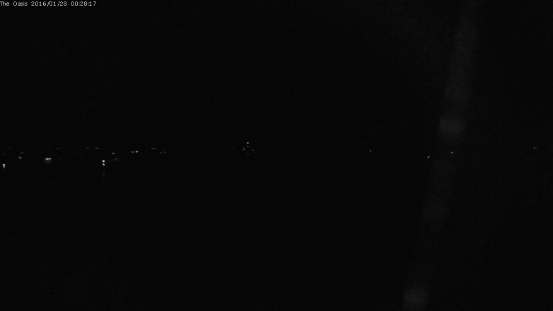 Lake Travis webcam, January 27, 2016 11:35 PM CT