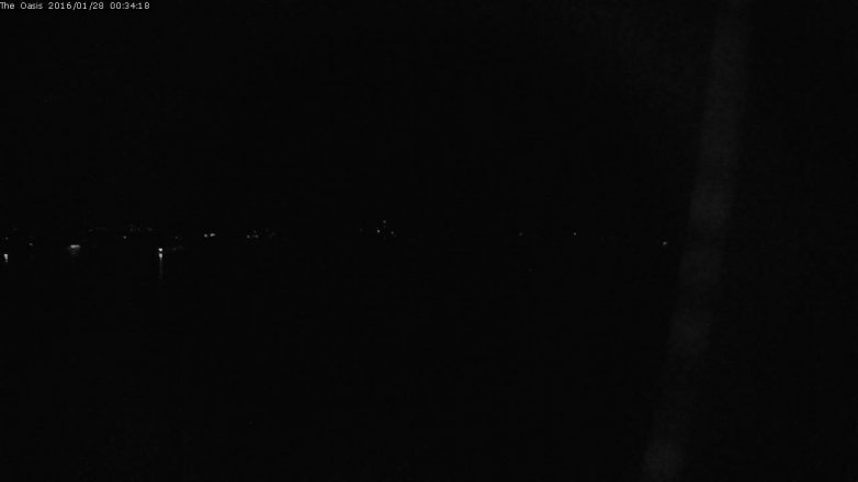 Lake Travis webcam, January 27, 2016 11:40 PM CT