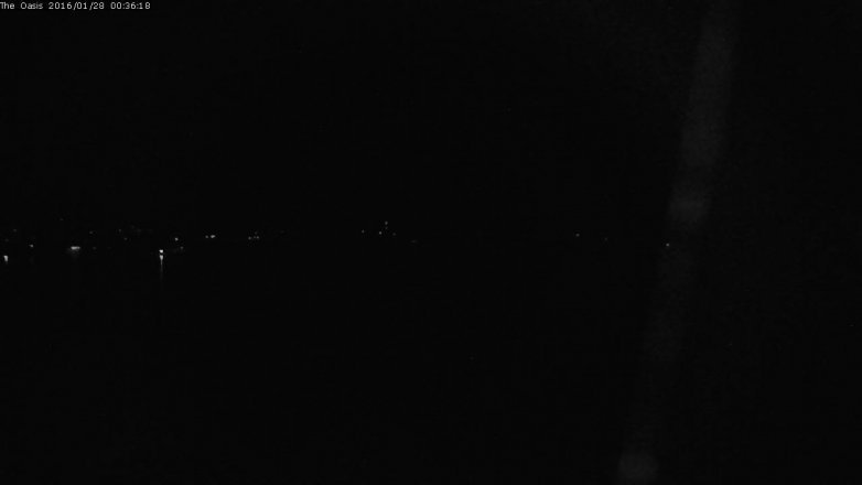 Lake Travis webcam, January 27, 2016 11:45 PM CT