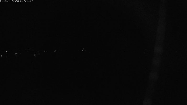 Lake Travis webcam, January 27, 2016 11:50 PM CT