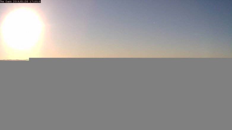 Lake Travis webcam, January 28, 2016 4:25 PM CT