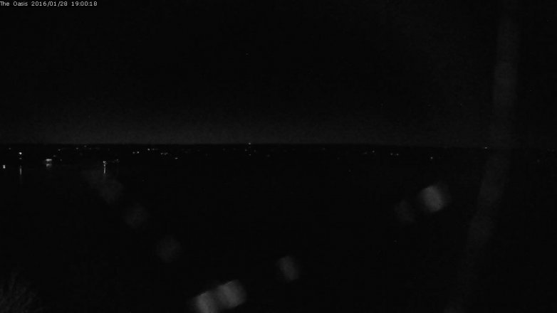 Lake Travis webcam, January 28, 2016 6:05 PM CT