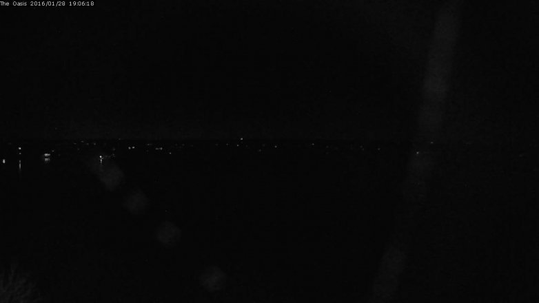 Lake Travis webcam, January 28, 2016 6:10 PM CT