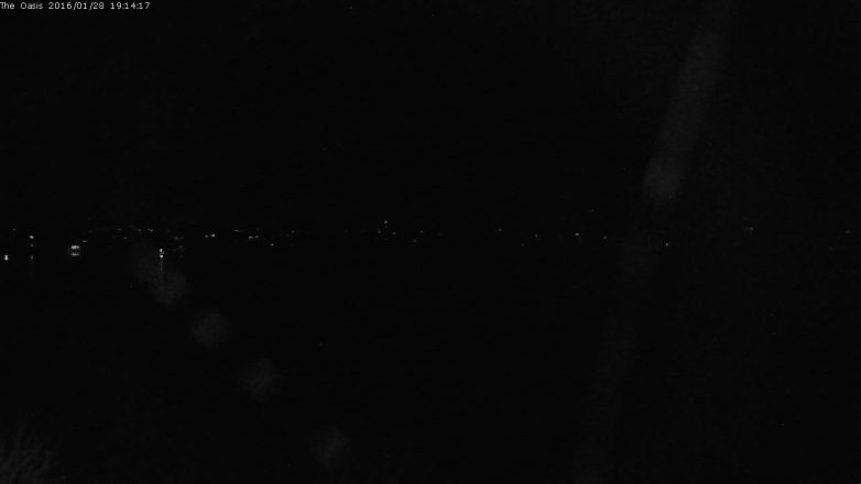 Lake Travis webcam, January 28, 2016 6:20 PM CT