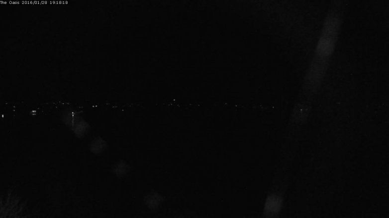 Lake Travis webcam, January 28, 2016 6:25 PM CT