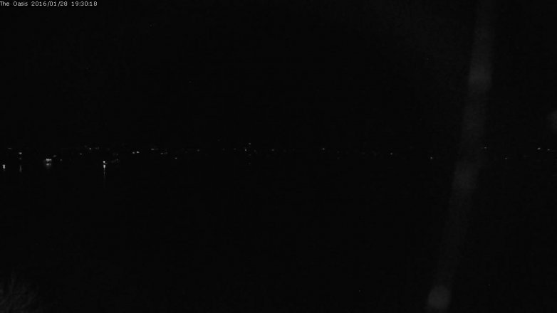 Lake Travis webcam, January 28, 2016 6:35 PM CT