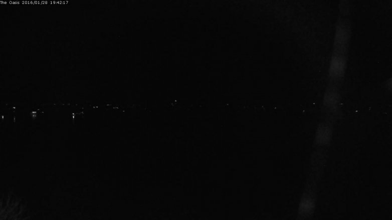 Lake Travis webcam, January 28, 2016 6:50 PM CT