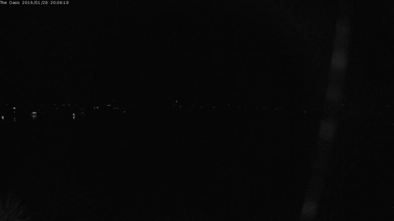 Lake Travis webcam, January 28, 2016 7:15 PM CT
