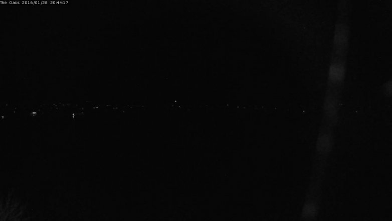 Lake Travis webcam, January 28, 2016 7:50 PM CT