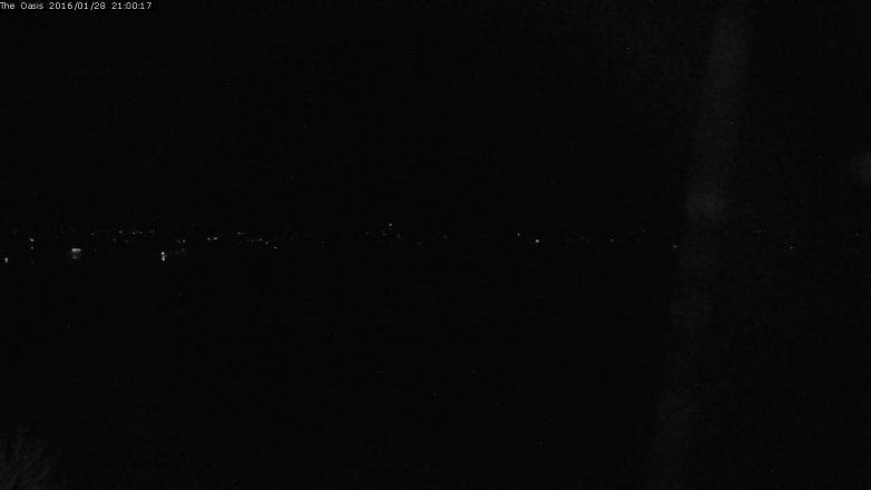 Lake Travis webcam, January 28, 2016 8:05 PM CT