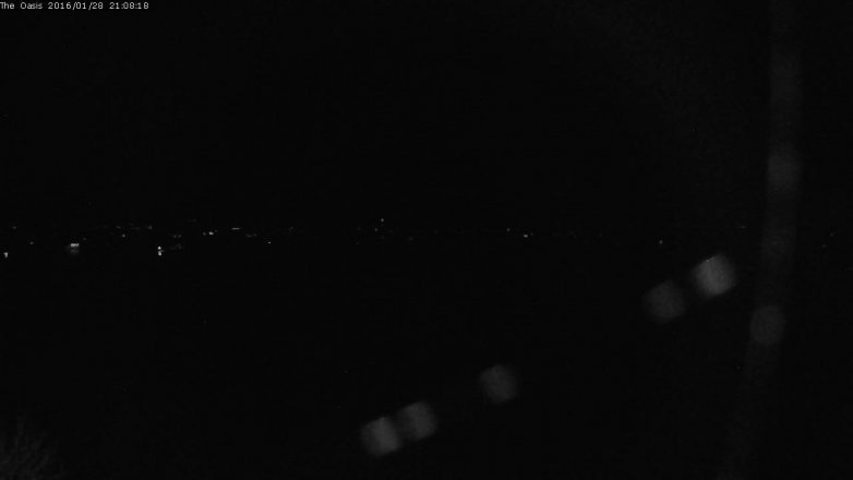 Lake Travis webcam, January 28, 2016 8:15 PM CT