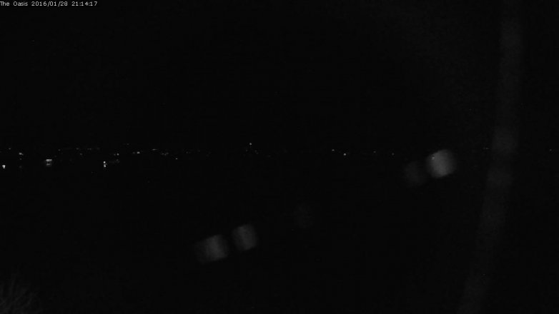 Lake Travis webcam, January 28, 2016 8:20 PM CT