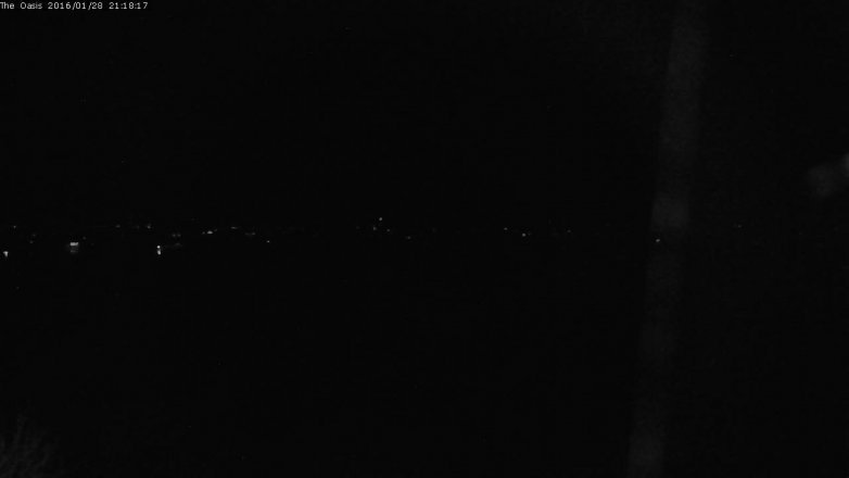 Lake Travis webcam, January 28, 2016 8:25 PM CT
