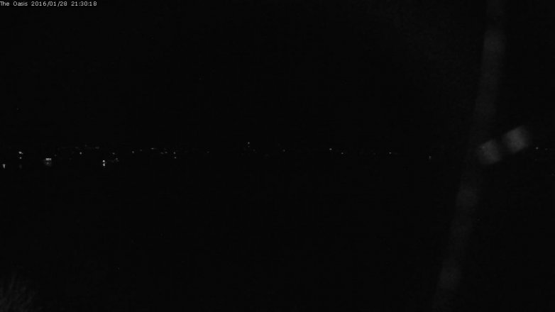 Lake Travis webcam, January 28, 2016 8:35 PM CT