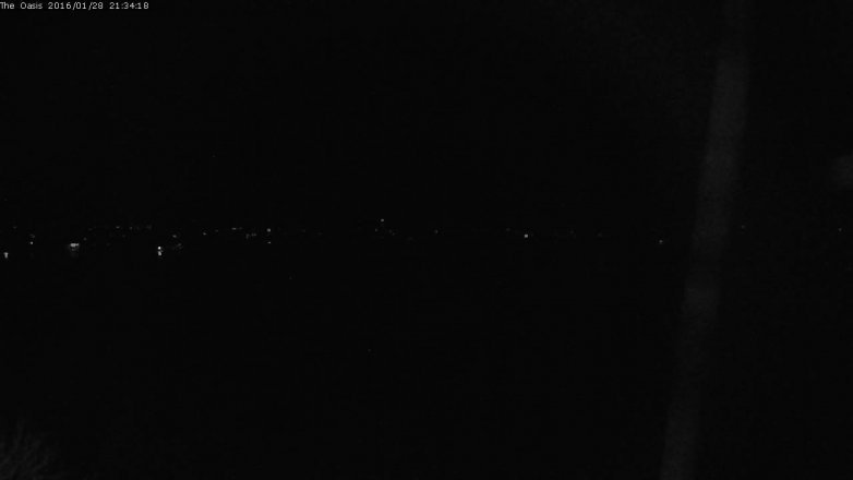 Lake Travis webcam, January 28, 2016 8:40 PM CT