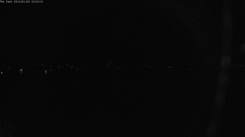 Lake Travis webcam, January 28, 2016 9:30 PM CT
