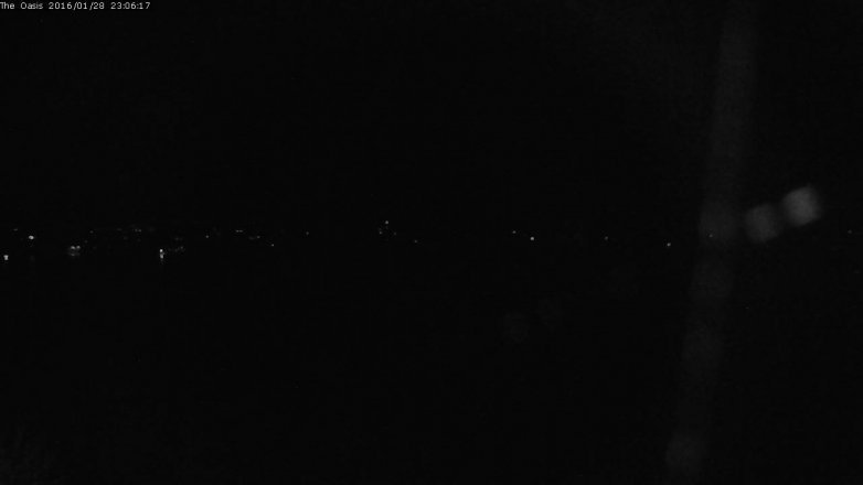 Lake Travis webcam, January 28, 2016 10:10 PM CT