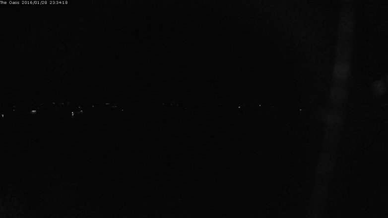 Lake Travis webcam, January 28, 2016 10:40 PM CT