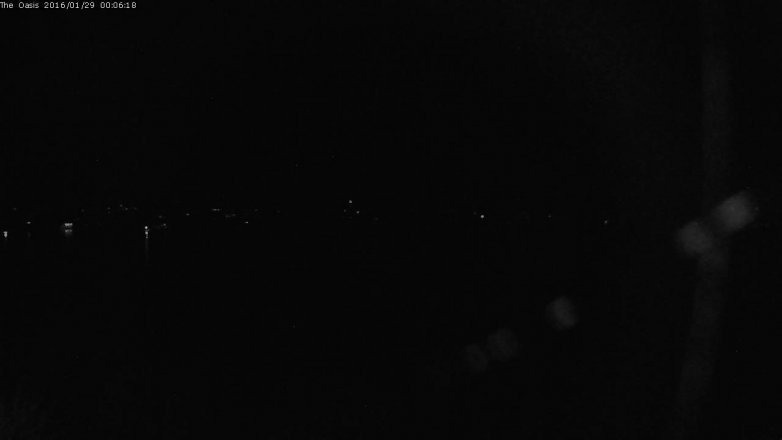 Lake Travis webcam, January 28, 2016 11:15 PM CT