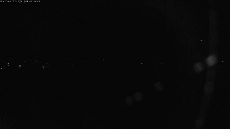 Lake Travis webcam, January 28, 2016 11:40 PM CT