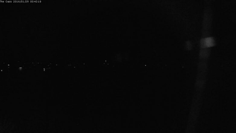 Lake Travis webcam, January 28, 2016 11:50 PM CT
