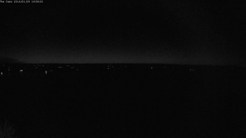 Lake Travis webcam, January 29, 2016 6:05 PM CT
