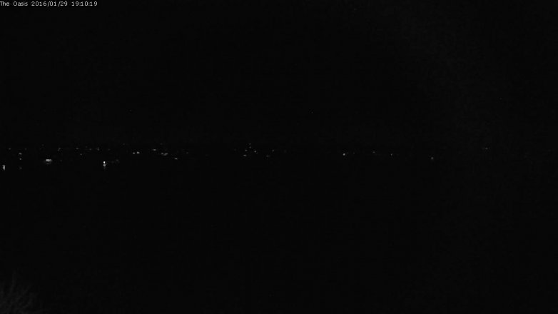 Lake Travis webcam, January 29, 2016 6:15 PM CT