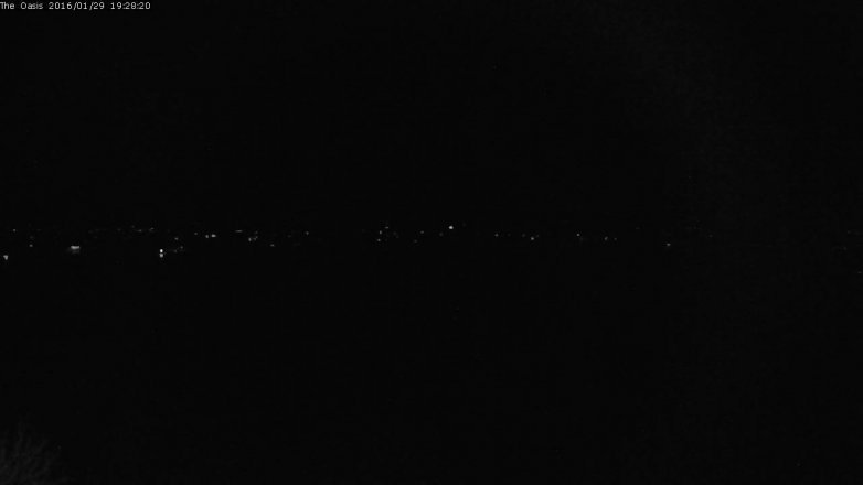 Lake Travis webcam, January 29, 2016 6:35 PM CT
