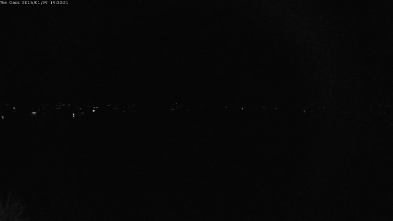 Lake Travis webcam, January 29, 2016 6:40 PM CT