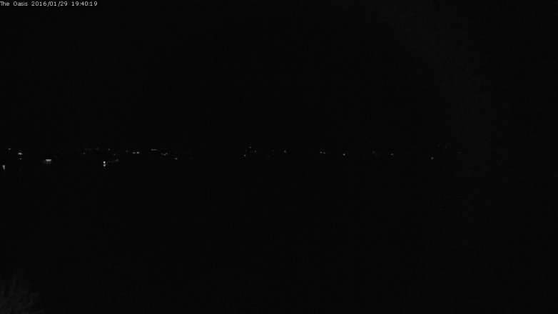 Lake Travis webcam, January 29, 2016 6:45 PM CT