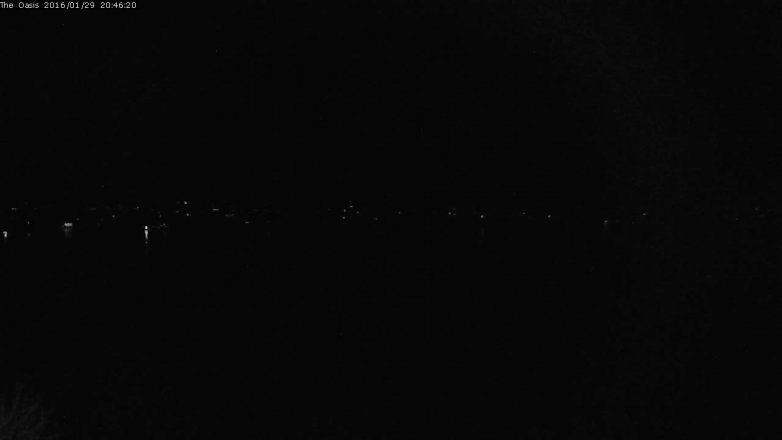 Lake Travis webcam, January 29, 2016 7:55 PM CT