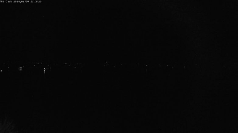 Lake Travis webcam, January 29, 2016 8:25 PM CT
