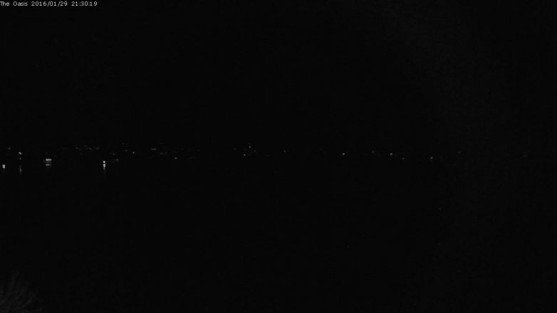 Lake Travis webcam, January 29, 2016 8:35 PM CT