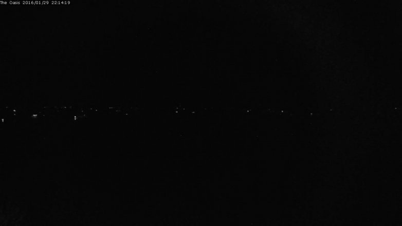 Lake Travis webcam, January 29, 2016 9:20 PM CT