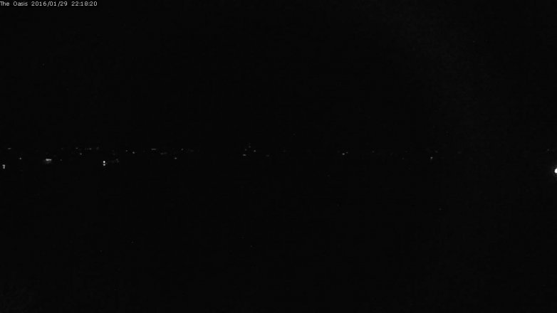 Lake Travis webcam, January 29, 2016 9:25 PM CT