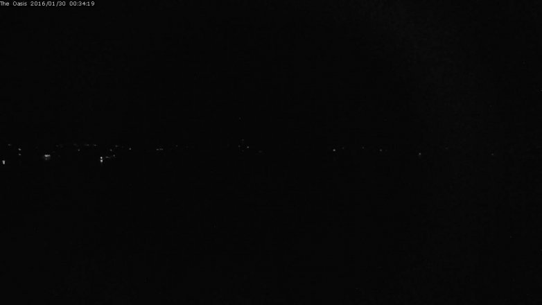 Lake Travis webcam, January 29, 2016 11:40 PM CT