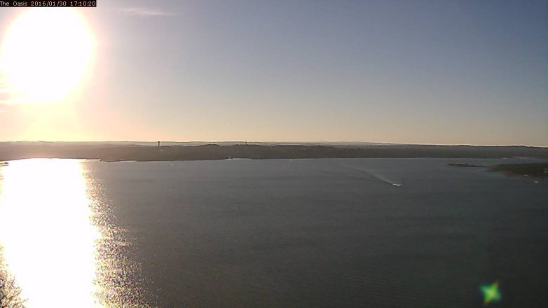 Lake Travis webcam, January 30, 2016 4:15 PM CT