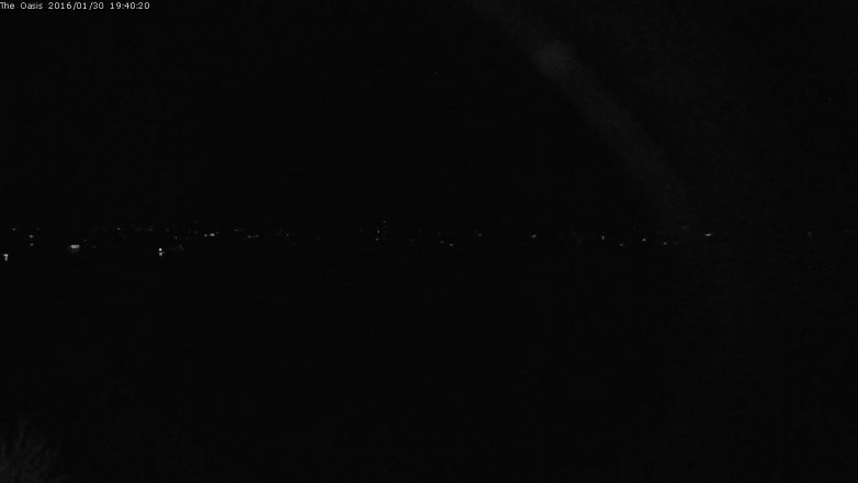 Lake Travis webcam, January 30, 2016 6:45 PM CT