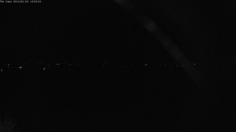 Lake Travis webcam, January 30, 2016 7:00 PM CT
