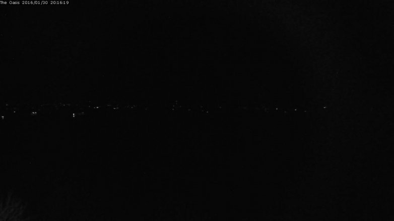 Lake Travis webcam, January 30, 2016 7:25 PM CT