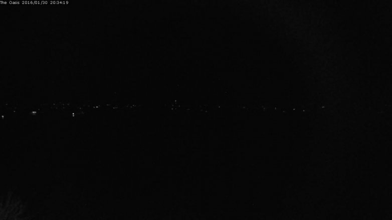 Lake Travis webcam, January 30, 2016 7:40 PM CT