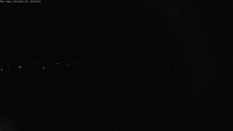 Lake Travis webcam, January 30, 2016 7:50 PM CT