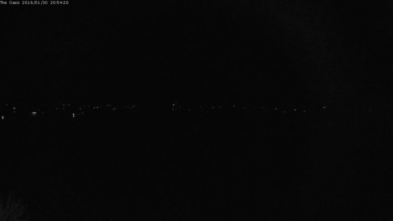 Lake Travis webcam, January 30, 2016 8:00 PM CT