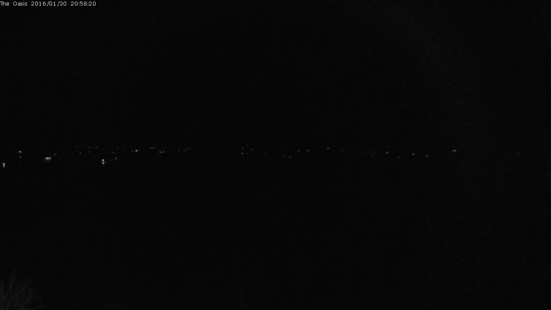 Lake Travis webcam, January 30, 2016 8:05 PM CT