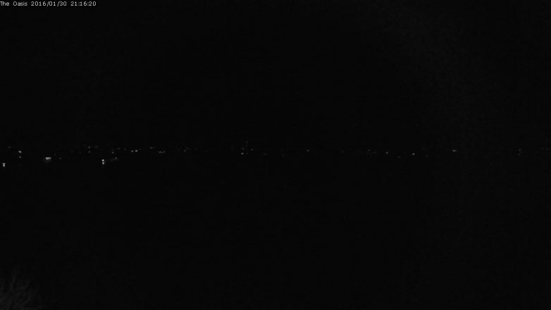 Lake Travis webcam, January 30, 2016 8:20 PM CT